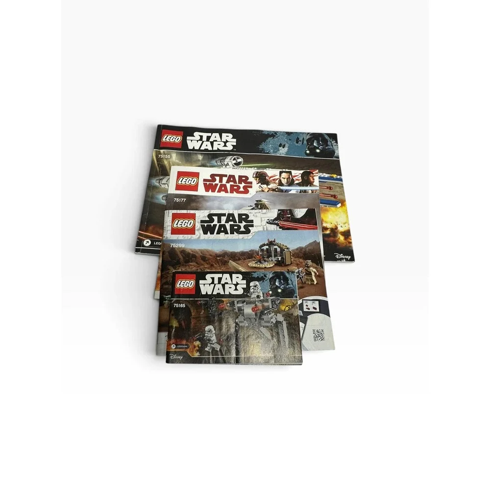 Lot LEGO Instruction Manual Star Wars Minecraft Technic Creator Marvel Mixed